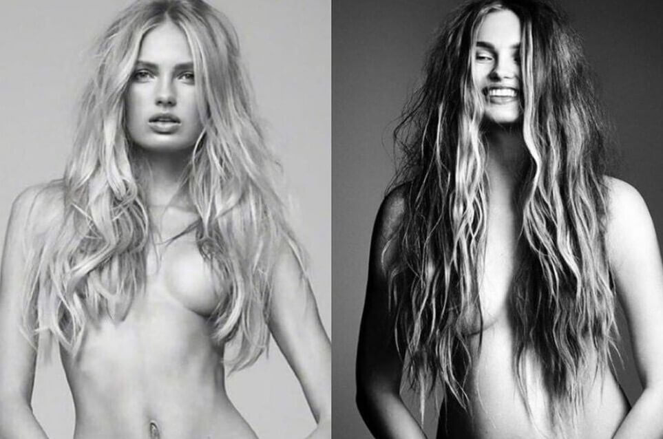 Model Romee Strijd Posts Nude Pregnancy Photos For An Important Cause - Tal...