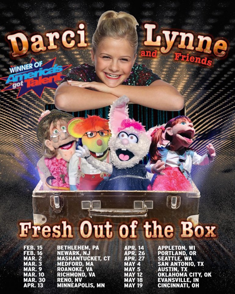 Darci Lynne Is Heading Back On Tour!