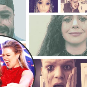 The Voice contestants wear mascara