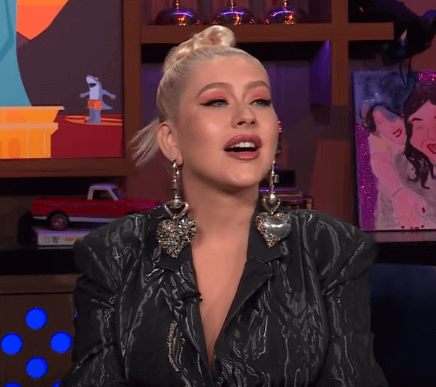christina aguilera watch what happens live