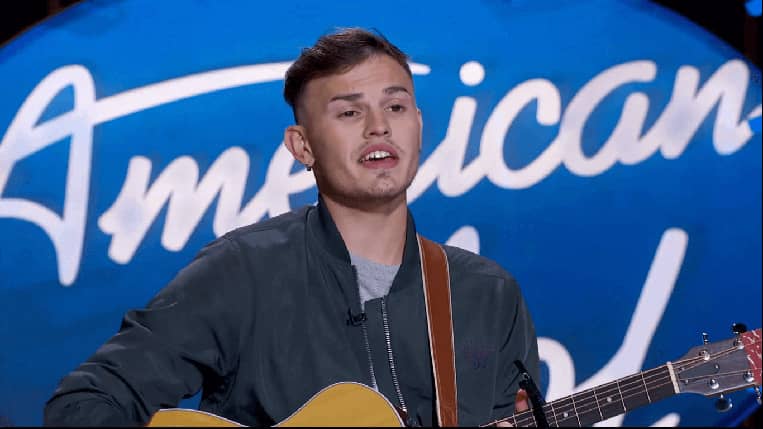 Nick Townsend American Idol premiere