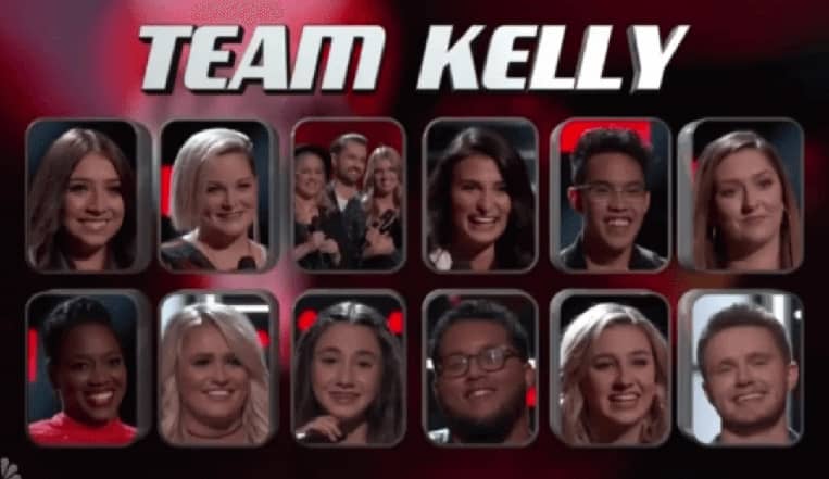 The Voice Coaches Team Kelly Clarkson 