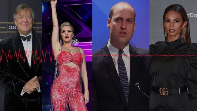 Prince William And Katy Perry Broadcast Special Announcement For Mental Health