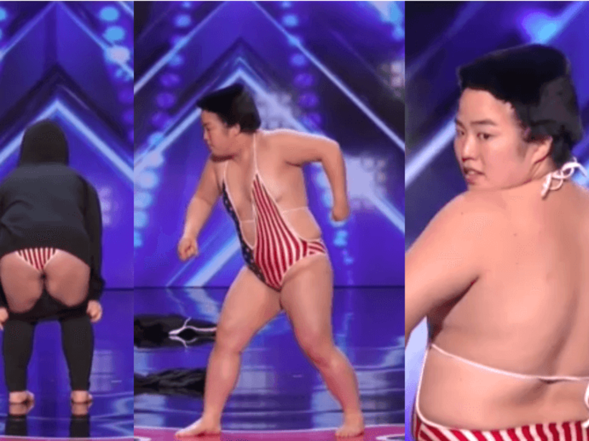 Agt Judge Julianne Hough Teaches Japanese Stripper Some Moves Talent Recap