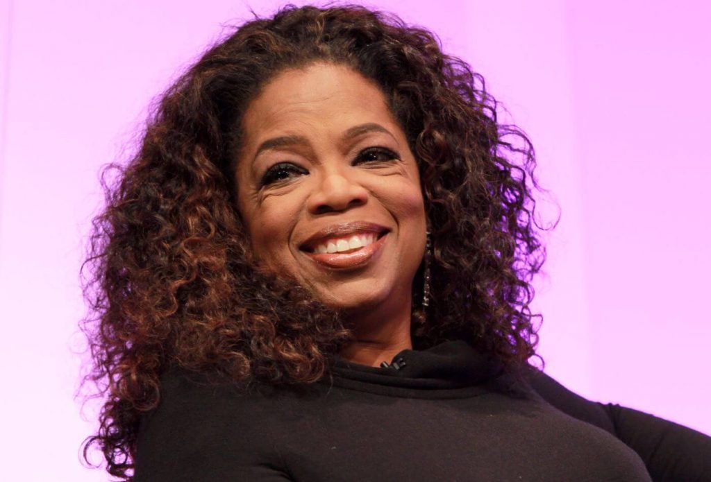 Celebrity Oprah Whinfrey tweets agt