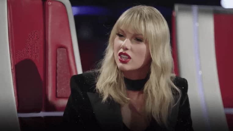 Taylor Swift sings the "State Song" on "The Voice"