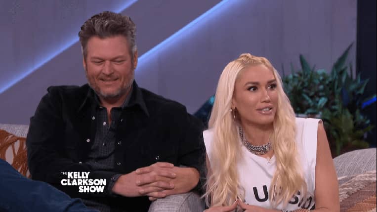 Blake Shelton and Gwen Stefani on "The Kelly Clarkson Show"