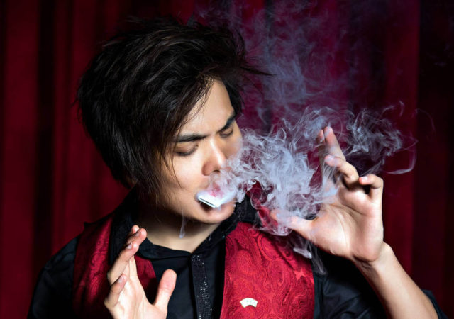"AGT" winner Shin Lim performing magic