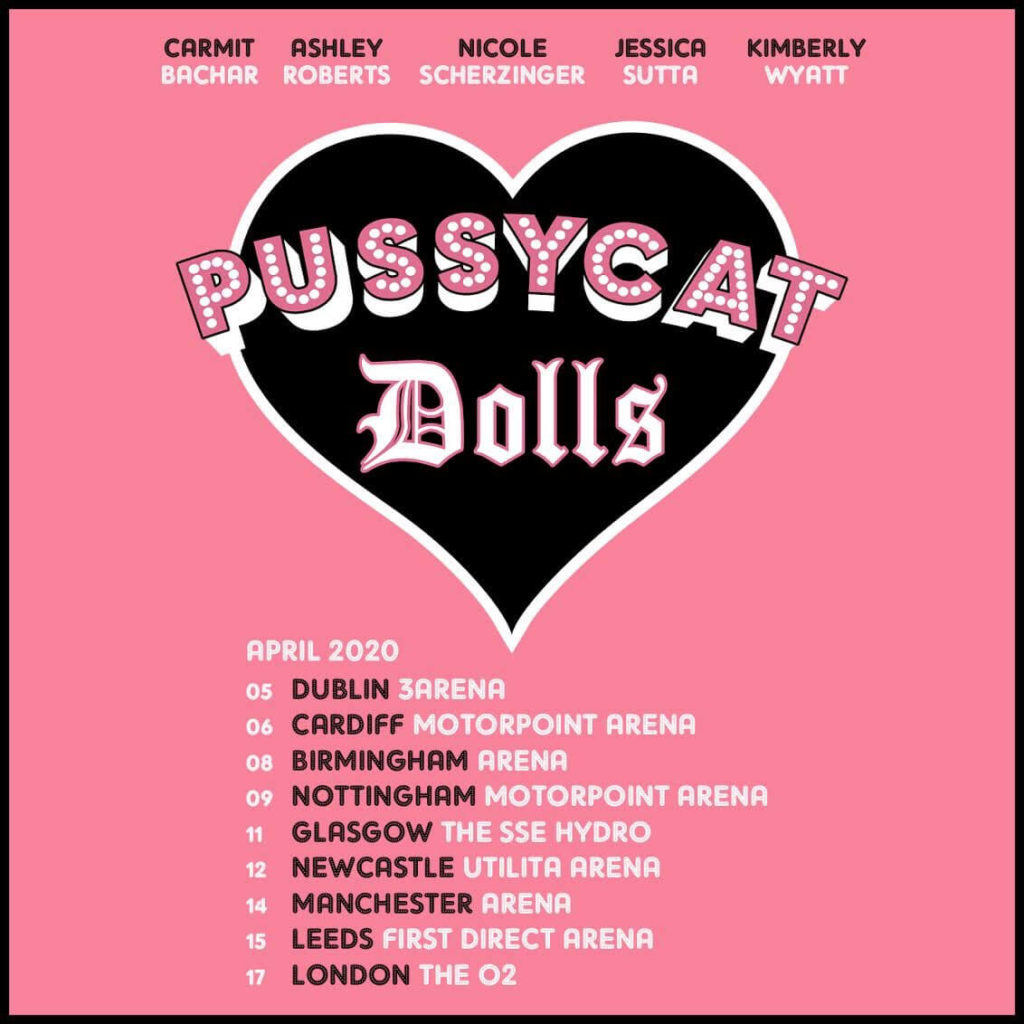 pussycat dolls reunion tour 2020 tickets