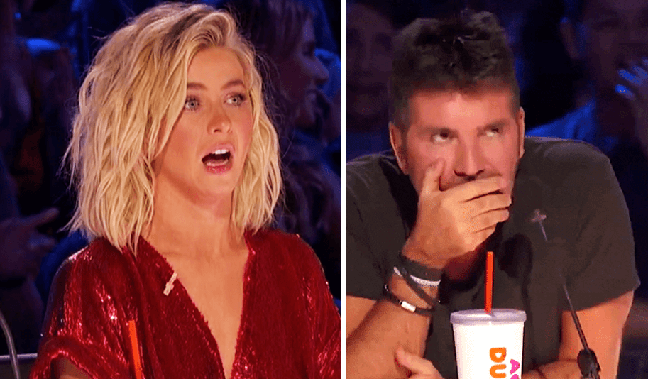 julianne hough or simon cowell agt who farted