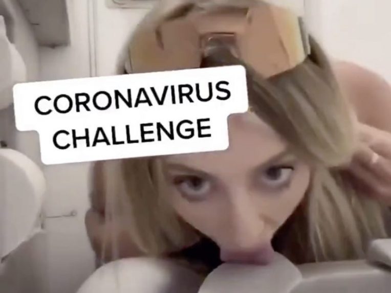 TikTok Star Who Licked Airplane Toilet Threatens To Cough On Dr. Phil