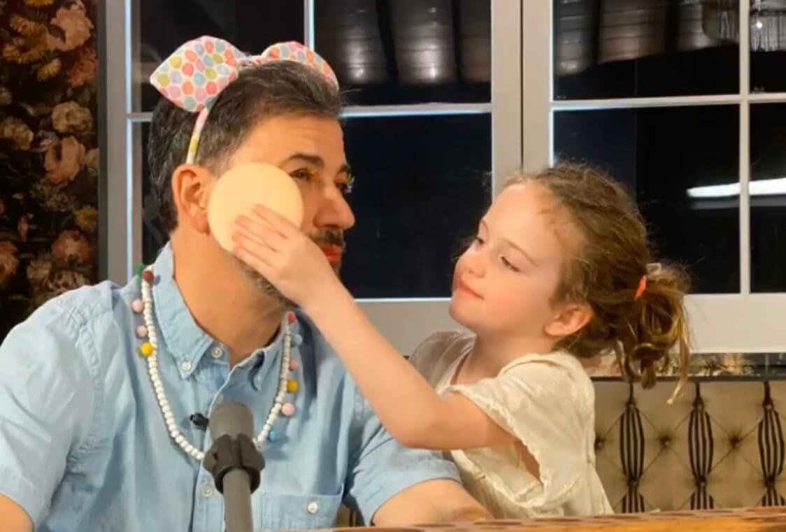 Jimmy Kimmel Makeup Daughter