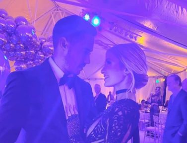 Paris Hilton Posts Romantic Kiss With Recent Boyfriend Carter Reum & Gushing Love Message