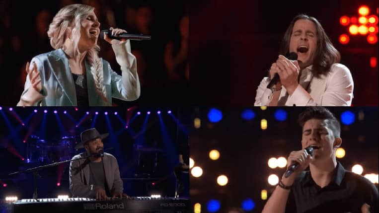 "The Voice" four-way knockout artists perform for America's vote