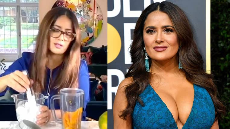 Salma Hayek Reveals Her Deepest Insecurities & How Going Make-up Free Takes Away Her Need To 'Impress'