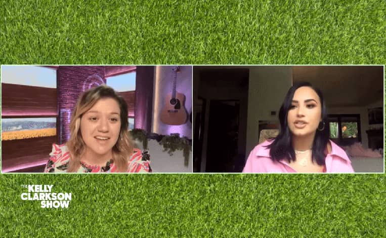 Demi Lovato Tells Kelly Clarkson She Was Her ‘Idol’ Growing Up [VIDEO]