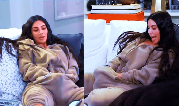 Did Kim Kardashian Really Massage Her.... On TV? [VIDEO]