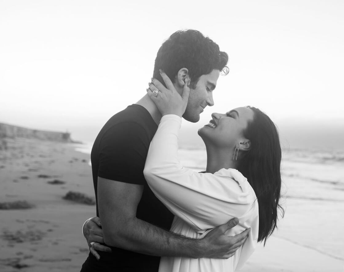 Demi Lovato Max Ehrich Engaged
