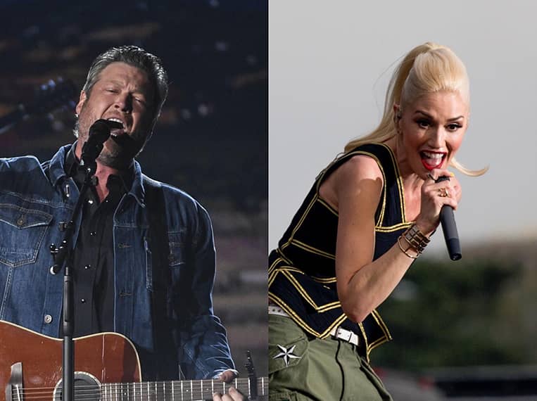 Gwen Stefani “Can’t Wait” For New Drive-In Show With Blake Shelton And Trace Adkins