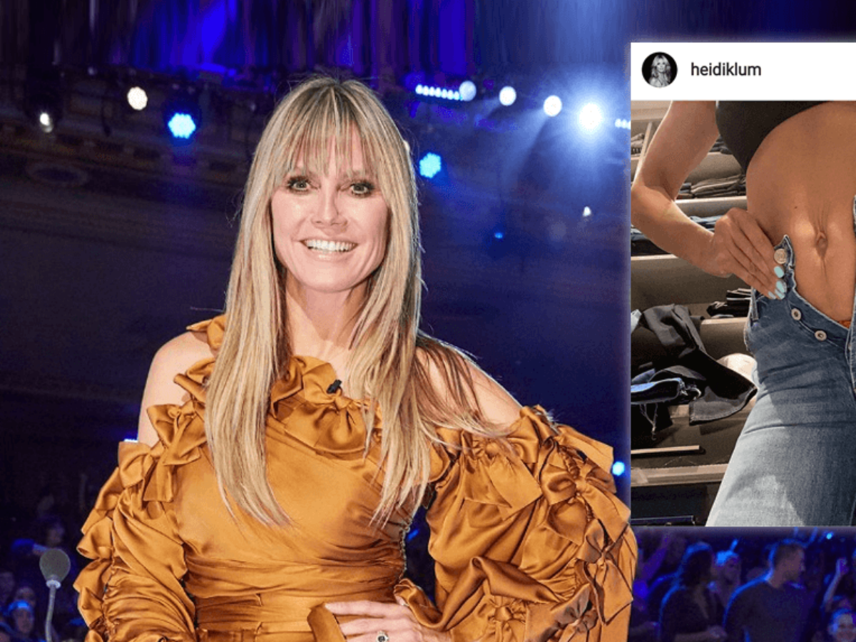 Heidi Klum Shows Off Her Quarantine Belly As She Gets Ready For Agt Judge Cuts Photos Talent Recap