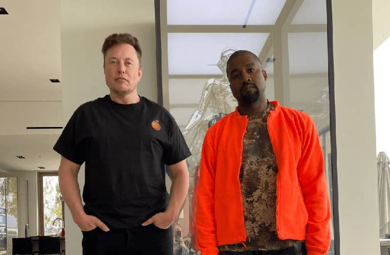 Kanye West President Elon Musk