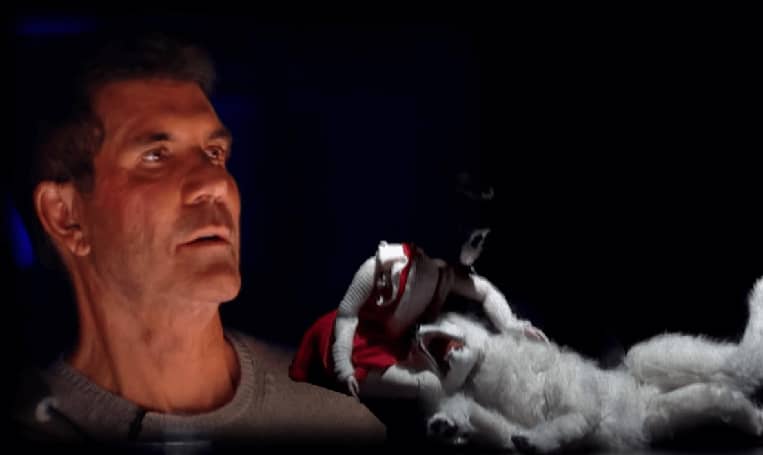 WATCH Simon Cowell Get Emotional At Lightwave Theatre's Life-Size Puppetry On AGT