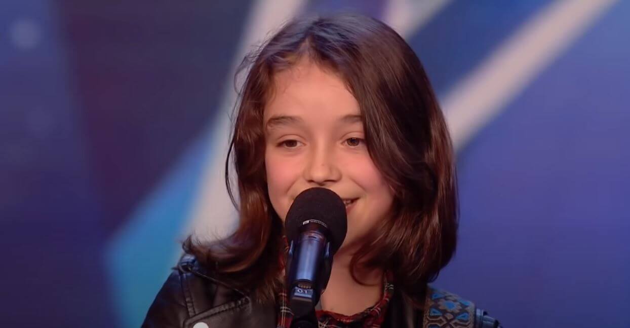 10 year old britain's got talent rockstar