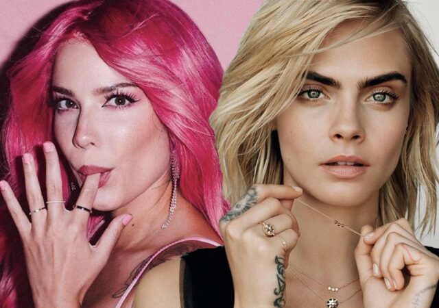 Cara Delevingne and Halsey