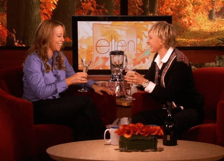 Mariah Carey Ellen DeGeneres The Ellen Show