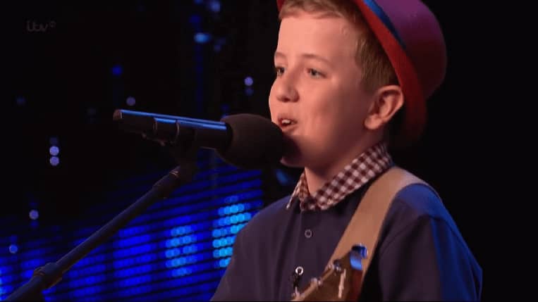 12-Year-Old Singer Performs Original Song For His Crush On ‘BGT’  [VIDEO]