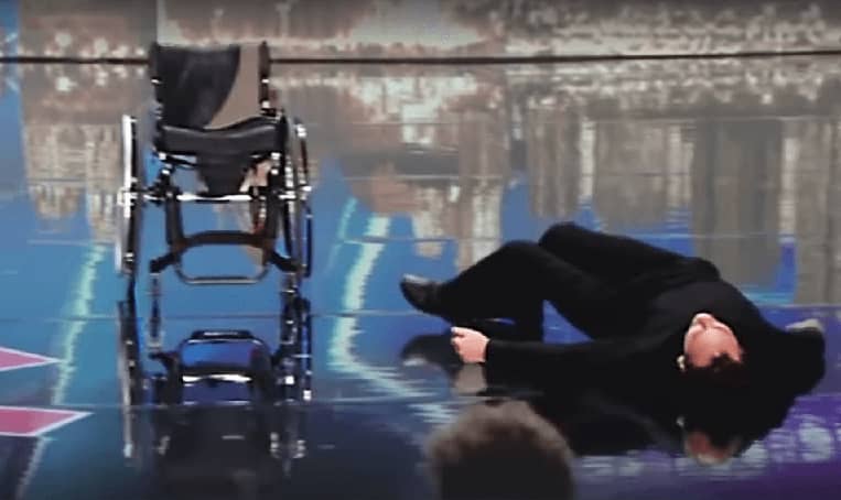 Contestant In Wheelchair Falls Of Midperformance... WATCH What Happens Next
