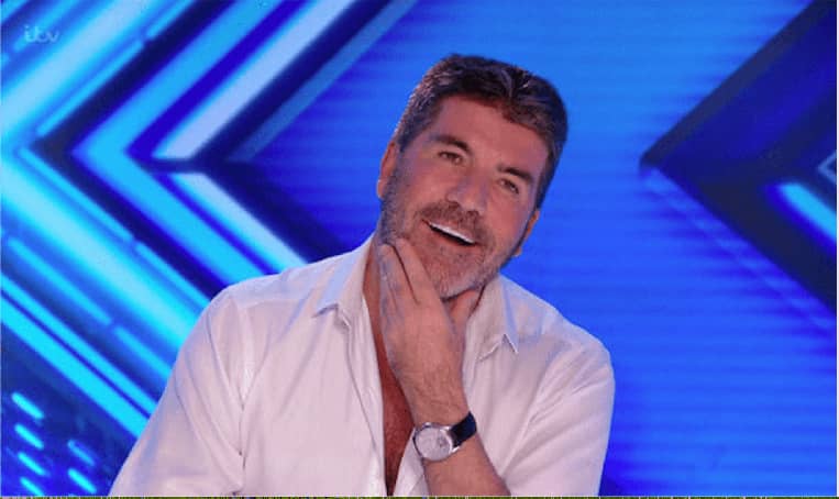 Simon Cowell Looks Unrecognizable In Nude Bath Time Throwback Picture