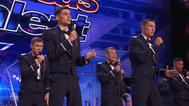 Amazing Air Force A Cappella Group Covers One Direction On ‘AGT’ [VIDEO]
