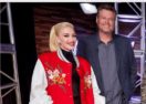 Blake Shelton & Gwen Stefani Are Adorable During First Live Show On ‘The Voice’ As Engaged Couple