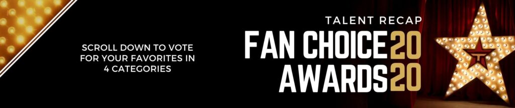 talent recap fan choice awards 2020