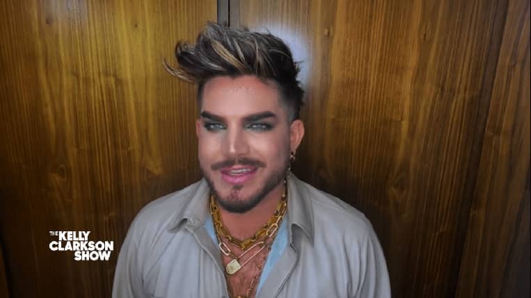 Adam Lambert Tells Kelly Clarkson He Wants To Start His Own Makeup Company