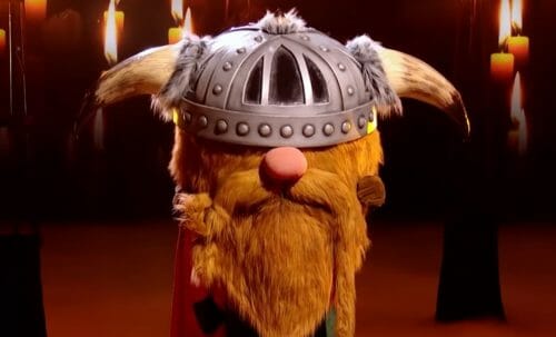 Viking on 'The Masked Singer' UK