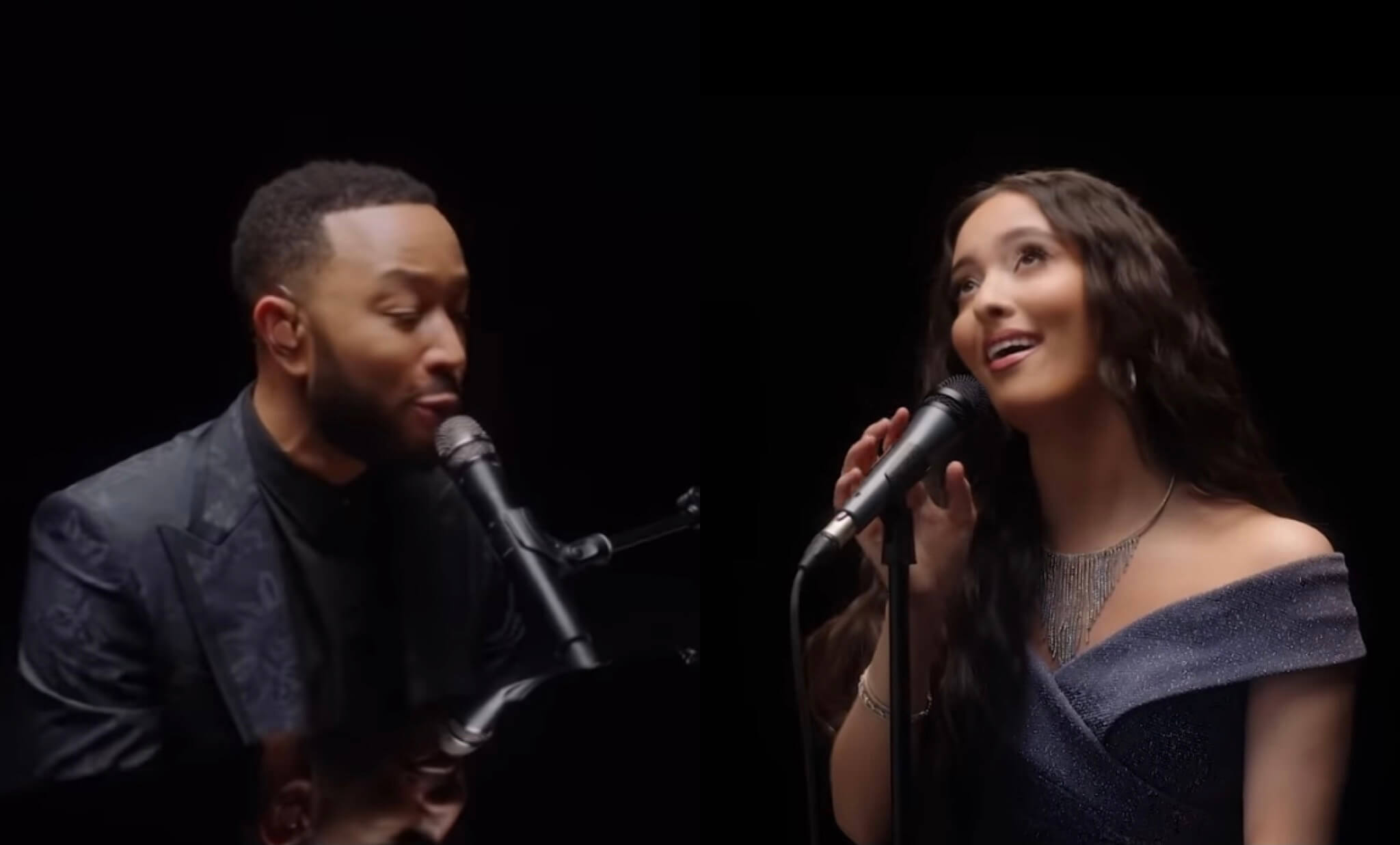 WATCH John Legend And Faouzia Perform New Chilling Duet ‘Minefields’
