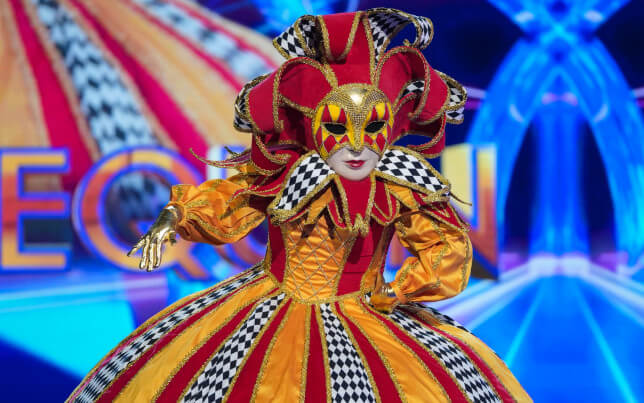 Harlequin on 'The Masked Singer' UK