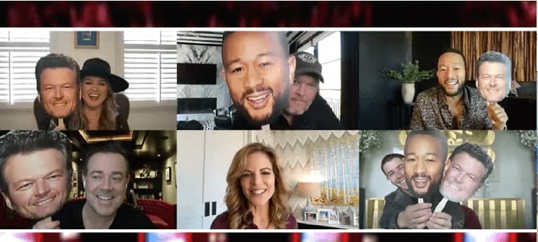 WATCH ‘The Voice’ Coaches Celebrate 10 Years Of The Show In EPIC Way