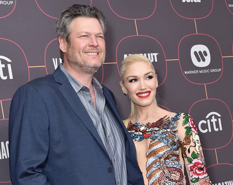 Gwen Stefani Helps Blake Shelton Celebrate Huge 20-Year Career Milestones