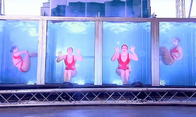 WATCH Synchronized Swimmers On ‘BGT’ Perform In A Water Tank