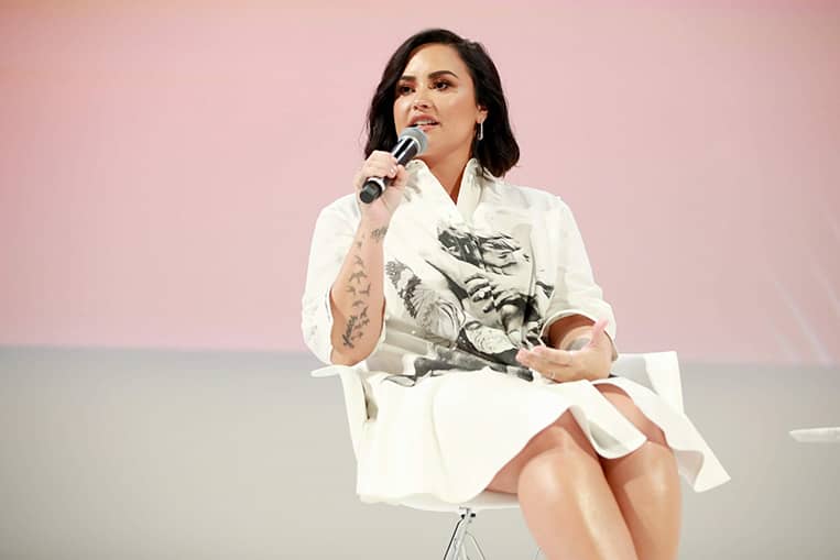 Demi Lovato Denounces Diet Culture After Triggering Yogurt Shop Experience