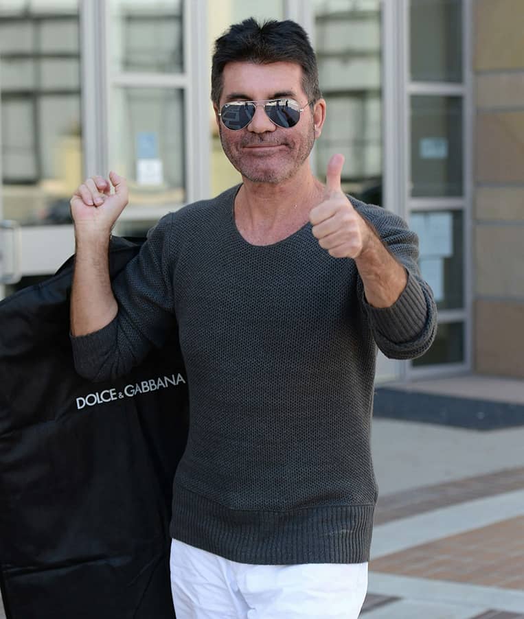 Simon Cowell Shows Off MAJOR Weight Loss Arriving At ‘AGT’