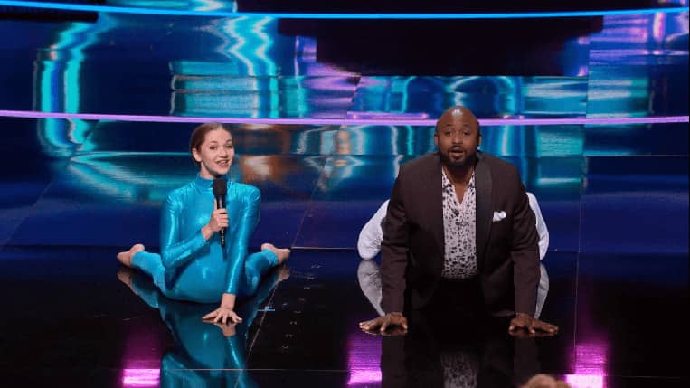 ‘AGT’s Emmaline Teaches Wayne Brady New Moves on ‘Game of Talents’ Finale