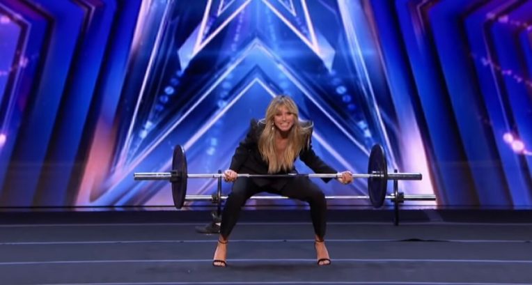 Heidi Klum Attempts to Lift Heavy Barbell on ‘AGT’ After Outstanding Audition