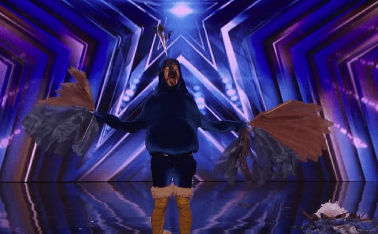 Sethward Auditions Again for ‘America’s Got Talent’ Dressed as a Flirty Peacock