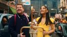 Ariana Grande, James Corden Celebrate the End of Lockdown with New Spin on a Broadway Classic