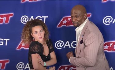 ‘AGT’ Star Sofie Dossi Challenges Terry Crews to a Strength Contest