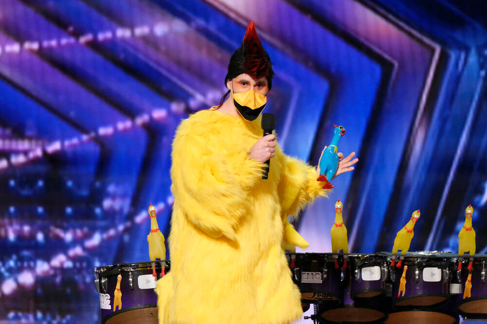 Human Chicken Gets Buzzed Off of the ‘America’s Got Talent’ Stage
